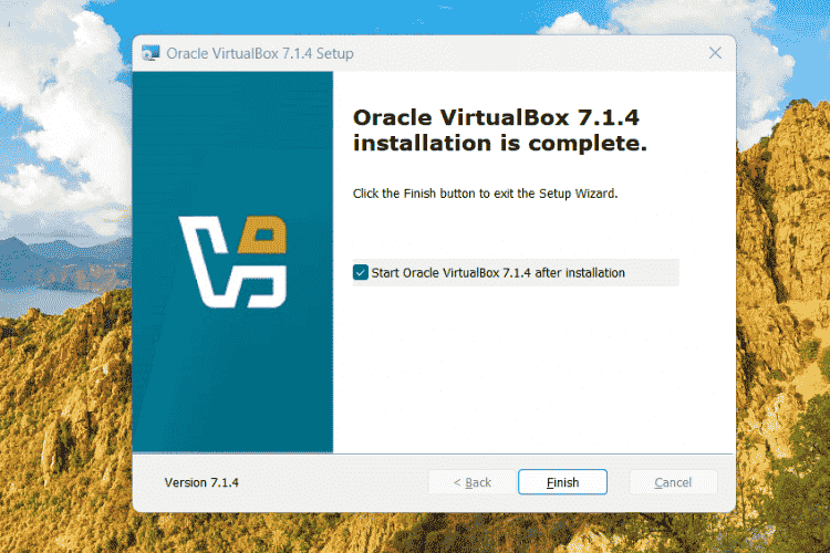 Oracle VirtualBox Setup