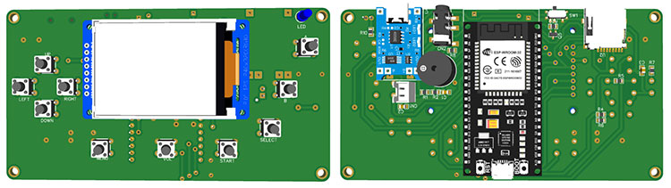 Retro Game Console PCB 3D Design