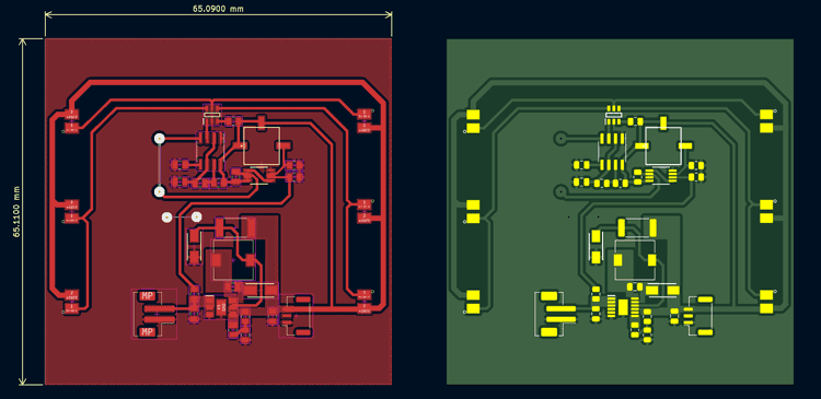 Solar Stud Light PCB Design