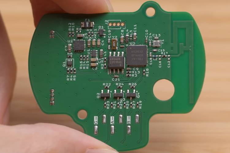 DIY Wireless Scrolling Dial PCB