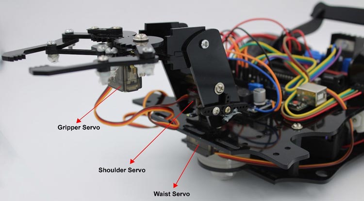 arm robots parts