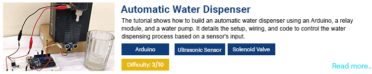 Automatic Water Dispenser