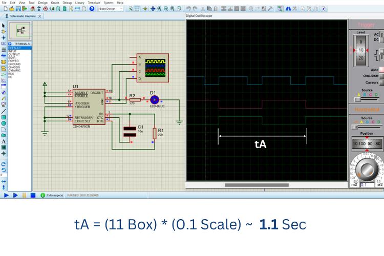 Free Running Mode Stimulation Output of CD4047