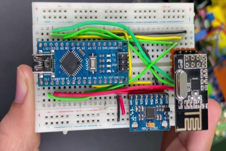 gesture controlled robot arduino