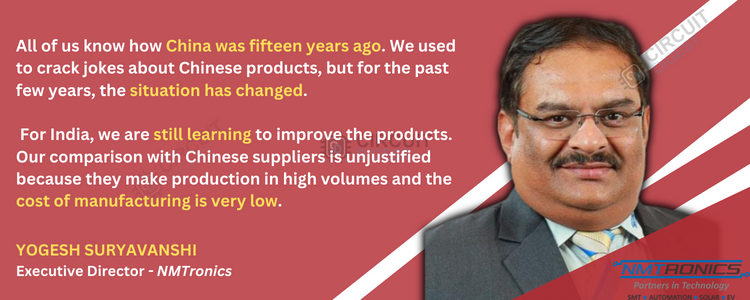 Yogesh Suryavanshi, Executive Director and COO at NMTronics India