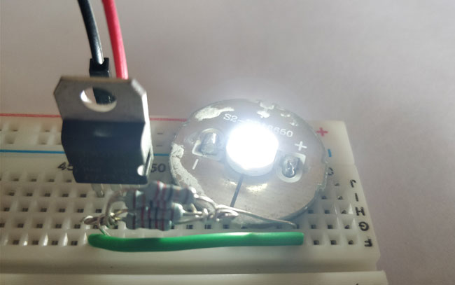 High Power (1W) LED Driver Circuit