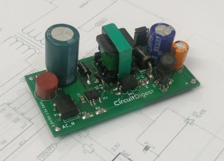 5V 3.3V SMPS Circuit Design 