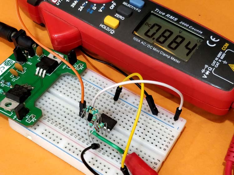 Differential Amplifier or Voltage Subtractor Circuit