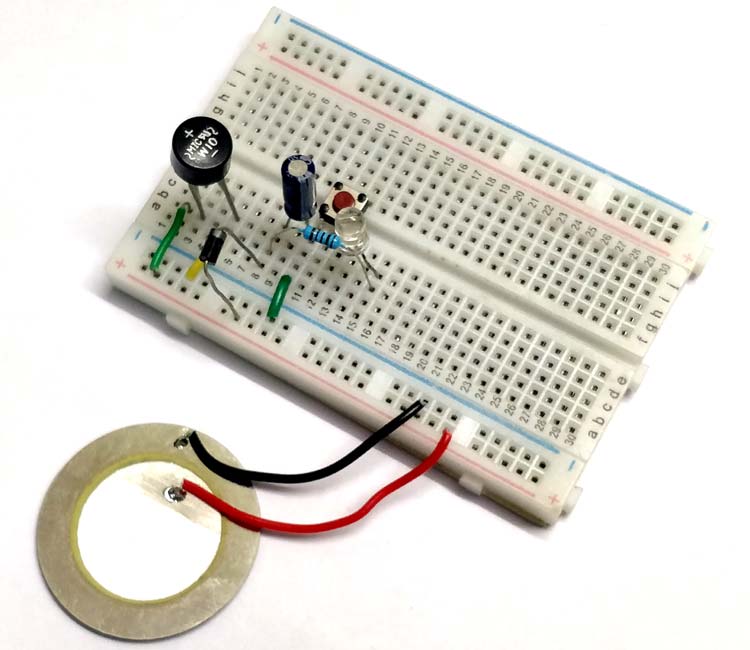 Electricity Generation using Piezoelectric Sensor