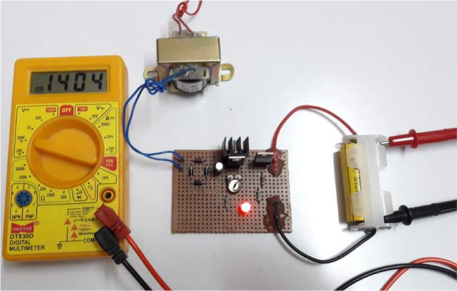 Ni-Cd Battery Charger Circuit