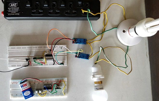 RF based Home Automation System without Microcontroller