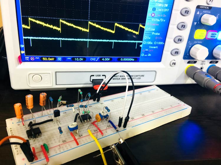 Sawtooth Waveform Generator Circuit