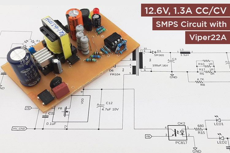 Design CC/CV Charger using Viper VP22A IC