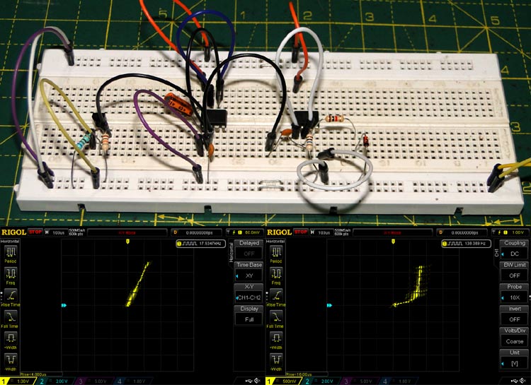 Simple Curve Tracer Circuit