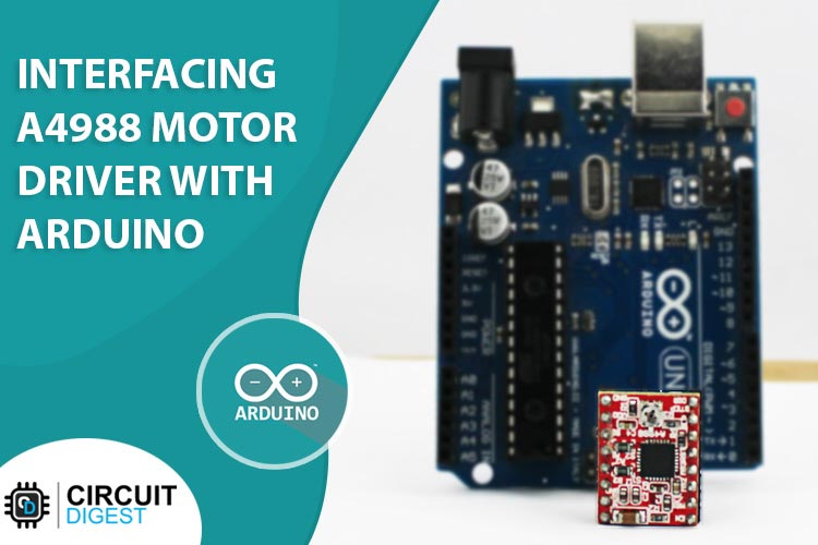 A4988 Stepper Motor Driver with Arduino