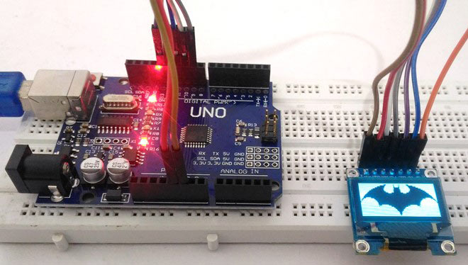 Interfacing SSD1306 OLED Display with Arduino