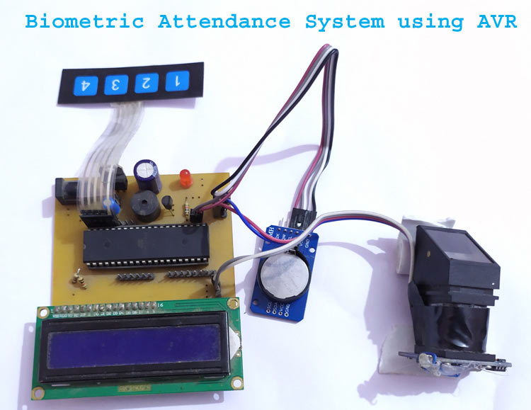 Fingerprint Based Biometric Attendance System using AVR