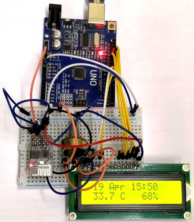 Interfacing Arduino with ESP8266