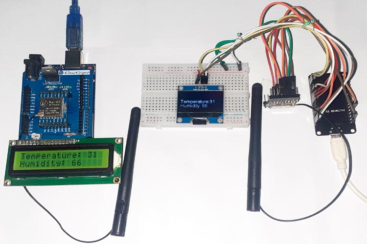 Interfacing ESP32 SX1278 LoRa Module with ESP32 