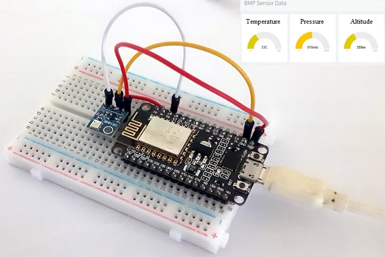 NodeMCU ESP8266 Data Logger on Thinger.io Cloud Platform