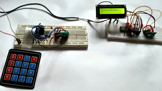 PIC to PIC Communication using RF Module