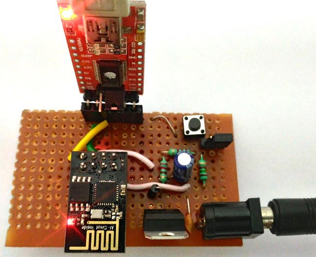 Programming ESP8266 WiFi Transceiver using AT Commands