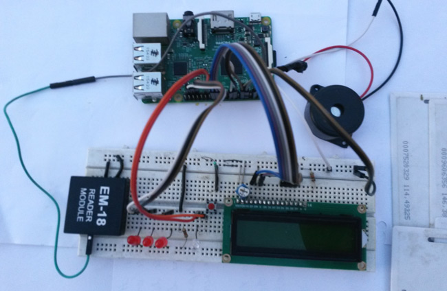 RFID and Raspberry Pi Based Attendance System