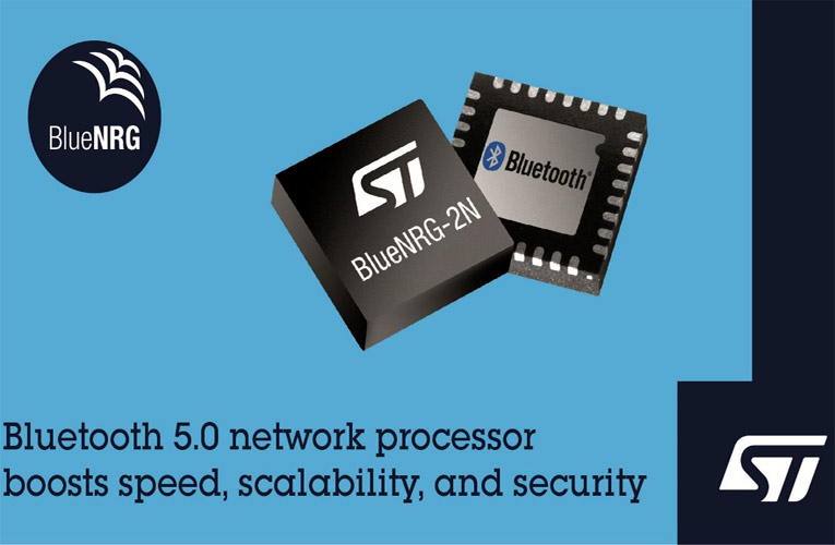 BlueNRG-2N Bluetooth 5.0-Certified Network Processor