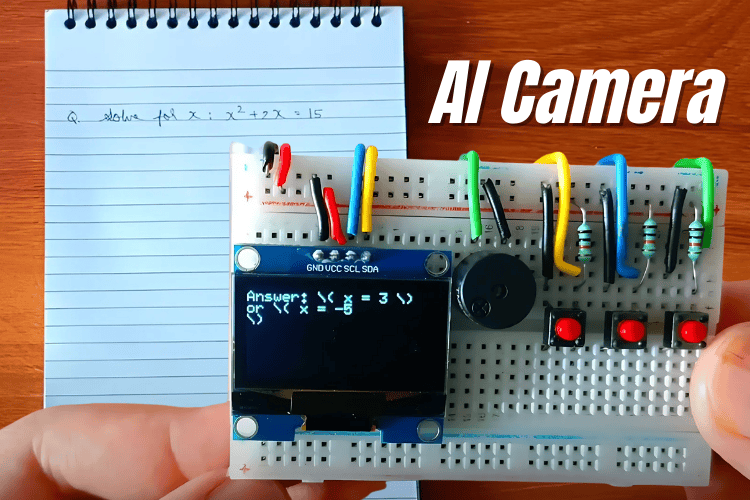 DIY AI Camera That Describes Images Instead of Displaying Them