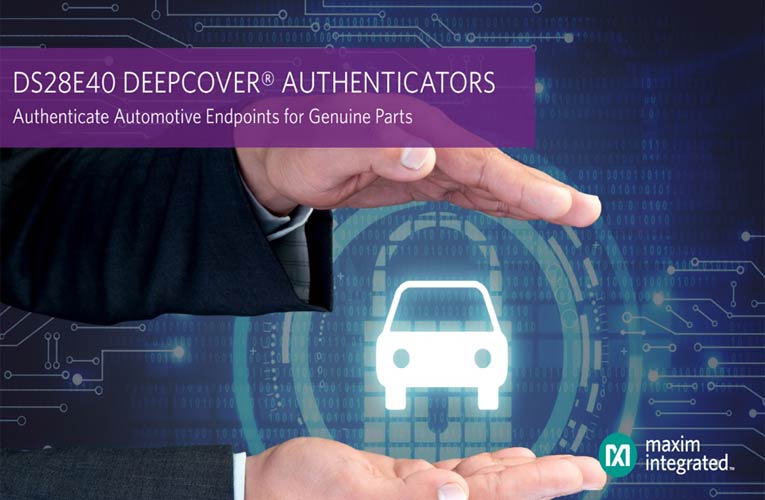 DS28E40 DeepCover Automotive Secure Authenticator 