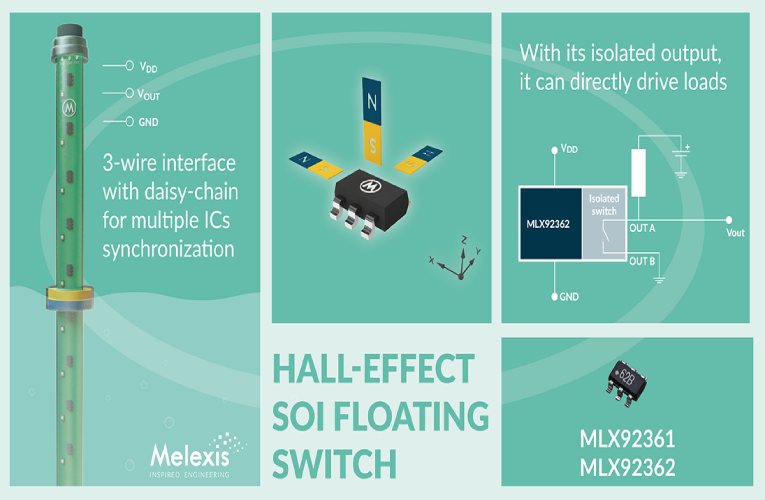 MLX92362 and MLX92361 Hall Effect Switches