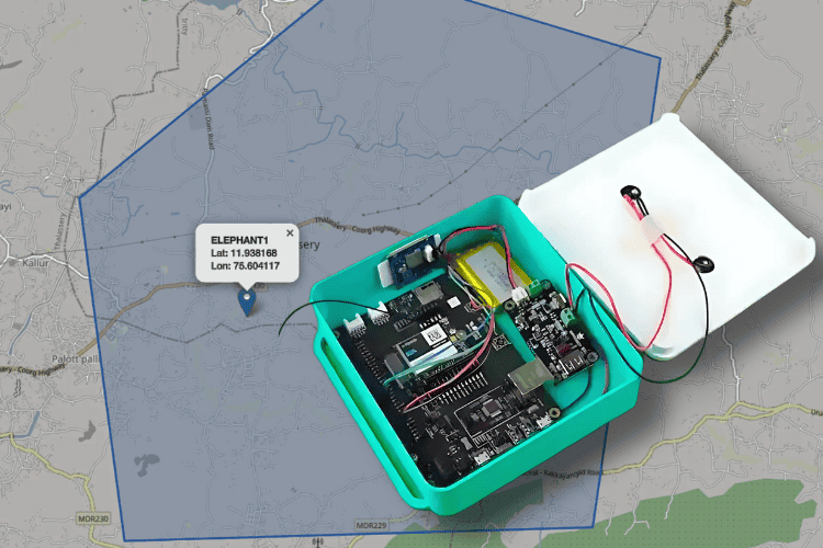 IoT-GPS Animal Tracking System 