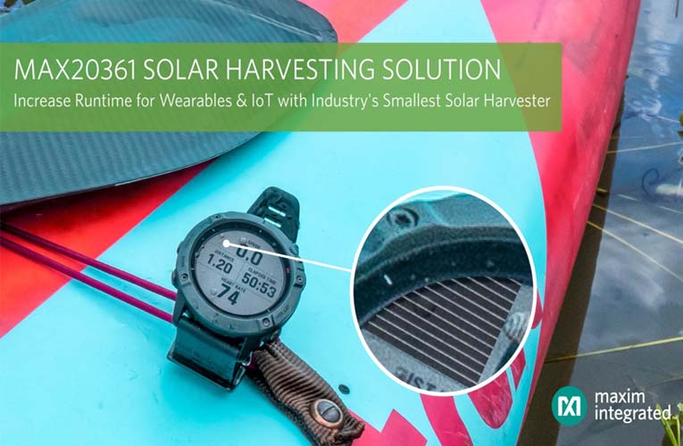 MAX20361 Solar Harvester from Maxim Integrated