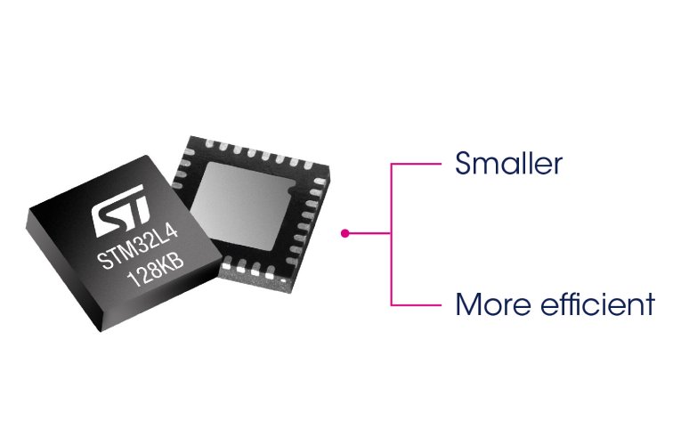 STM32L4 MCUs  for Smaller, Longer-Lasting Smart Devices