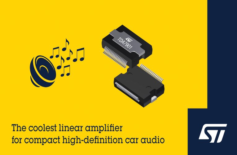 Digital Input Automotive Quad Power Amplifier