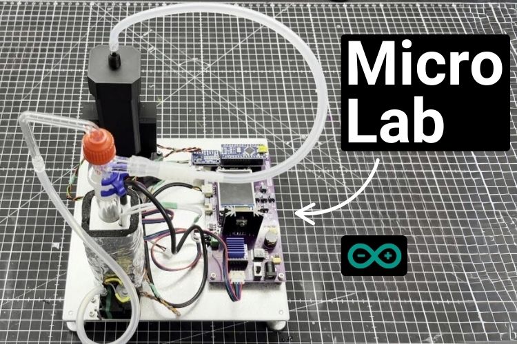 Arduino Micro-Lab for Medical Ammonia Testing