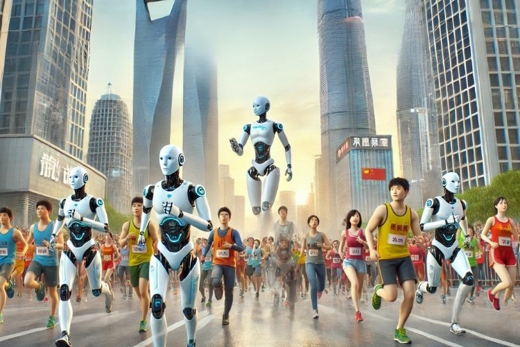 World’s First Human-Robot Marathon