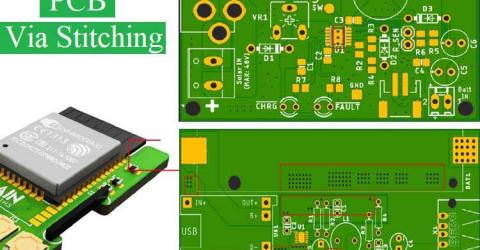 Via Stitching for PCB Design