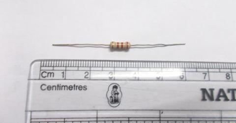 One watt-through hole-carbon type 