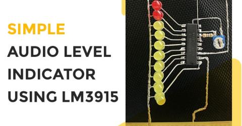 Simple Audio Level Indicator