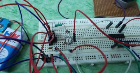 Simple DC Motor Speed Control Circuit using 555 Timer IC