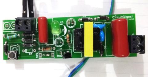 DIY Stun Gun Circuit on PCB