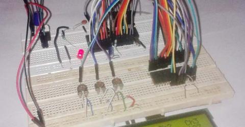 ADC0808 Interfacing with-8051 microcontroller