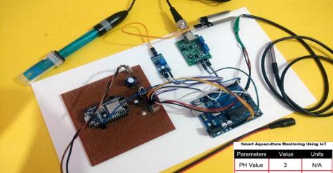 Arduino Smart Water Quality Monitoring System Using IoT