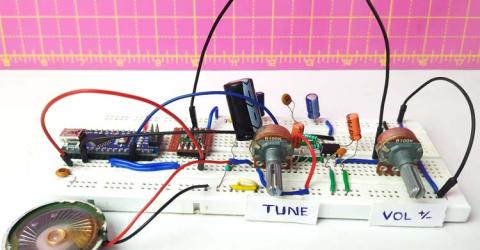 Arduino Based FM Radio using RDA5807