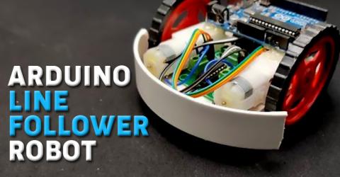 Arduino based Line Follower Robot