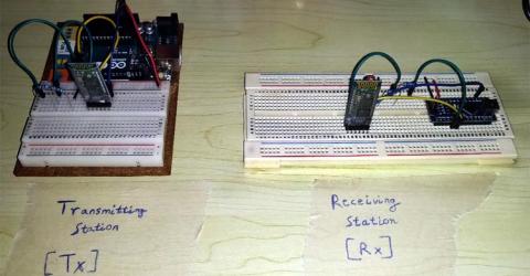 Arduino to Arduino Bluetooth Communication