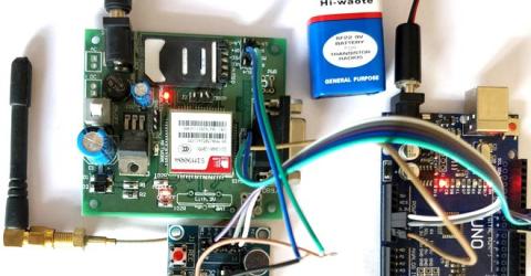 Automatic Call answering Machine using Arduino and GSM module