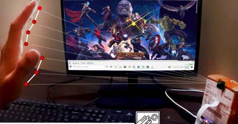 Gesture Controlled Video Player using Raspberry Pi