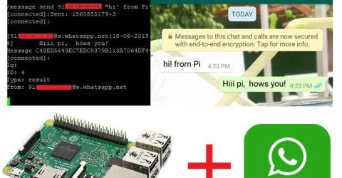 How to install WhatsApp on Raspberry Pi to Send and Receive Messages